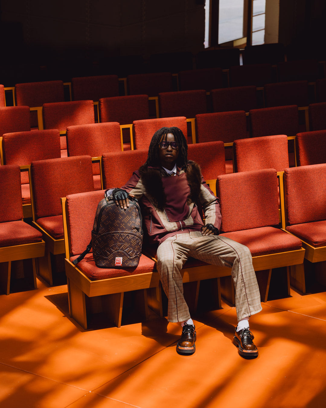 FRANK LLOYD WRIGHT COLLAB IMPERIAL SQUARES DLXSV BACKPACK - Image 4