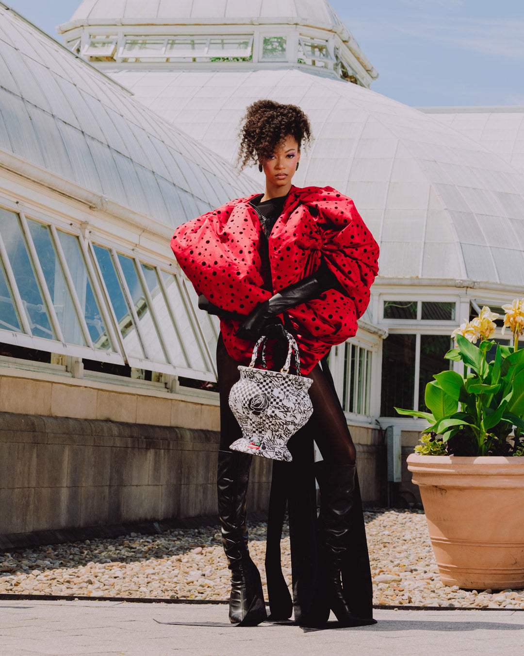 NEW YORK BOTANICAL GARDEN COLLAB - VASE HANDBAG - Image 2