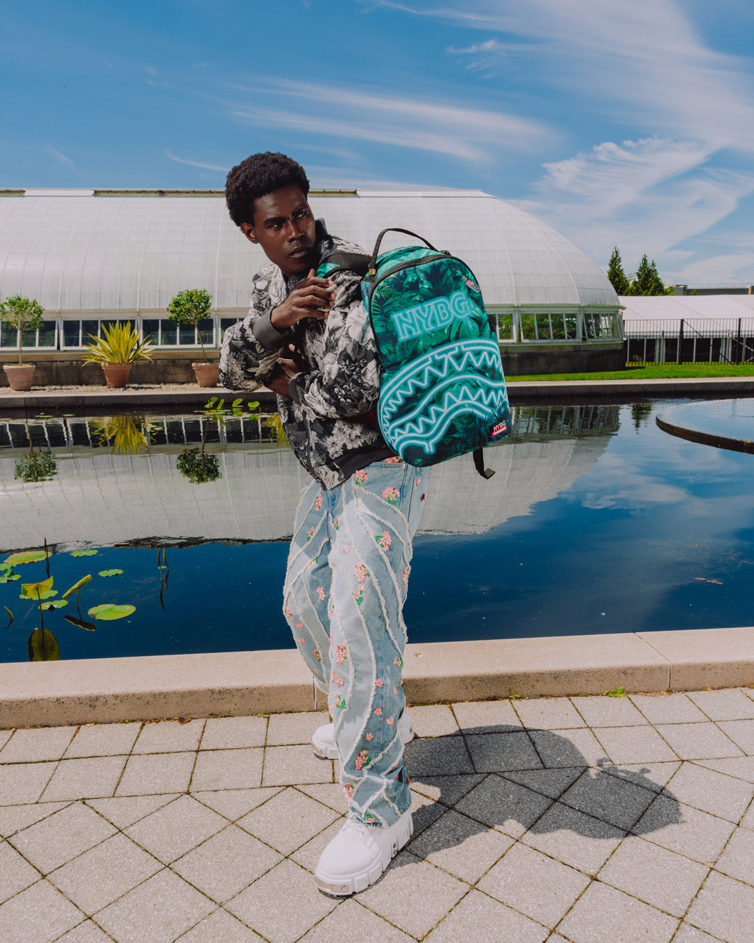 NEW YORK BOTANICAL GARDEN COLLAB - NEON BOTANICA BACKPACK - Image 4