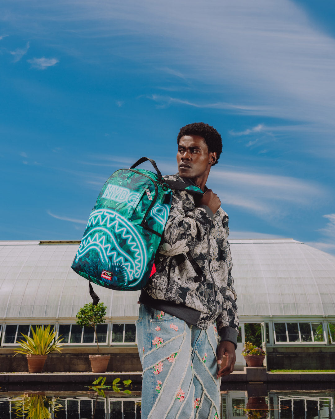 NEW YORK BOTANICAL GARDEN COLLAB - NEON BOTANICA BACKPACK - Image 2