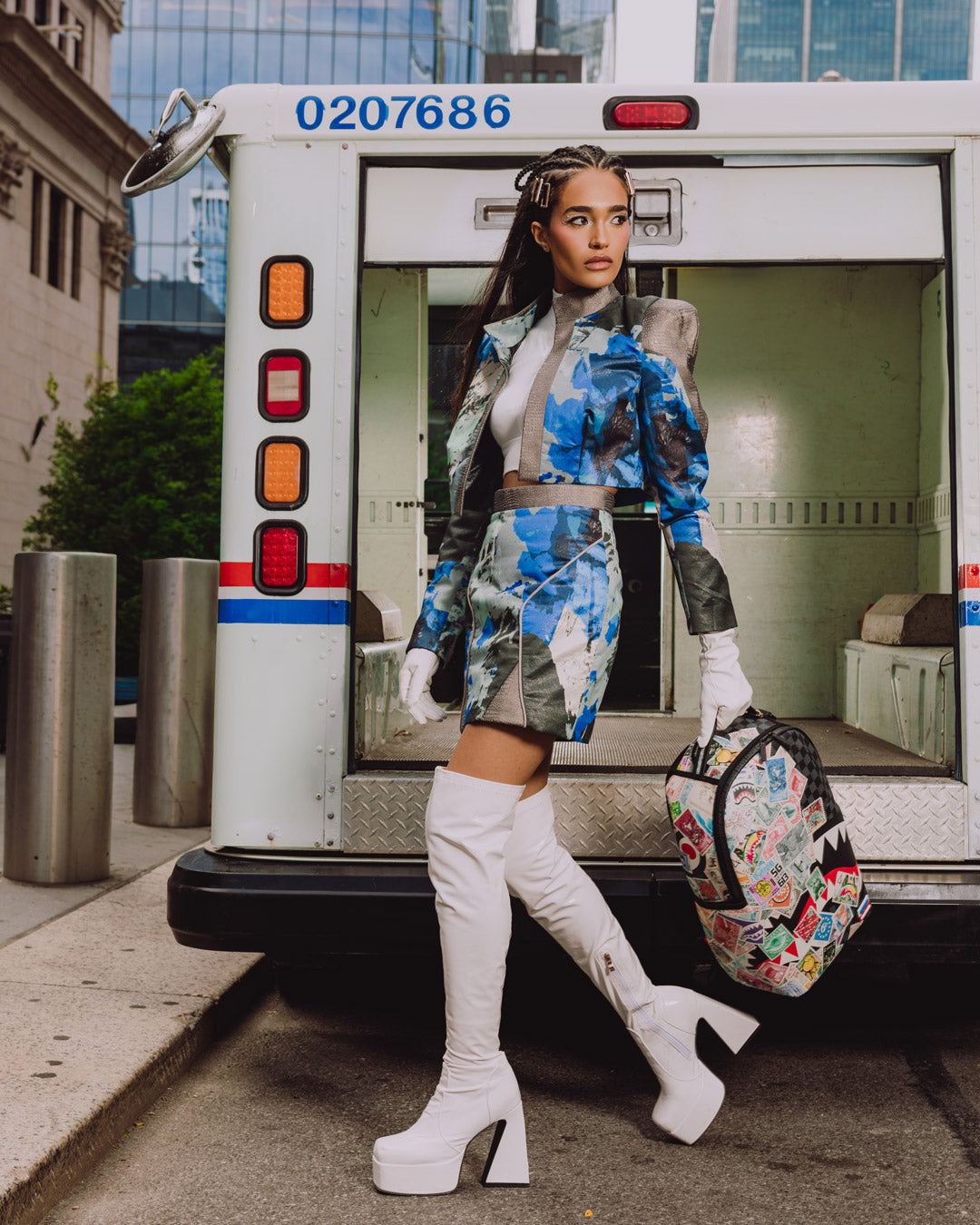 USPS HALF STAMPS BACKPACK - Image 2