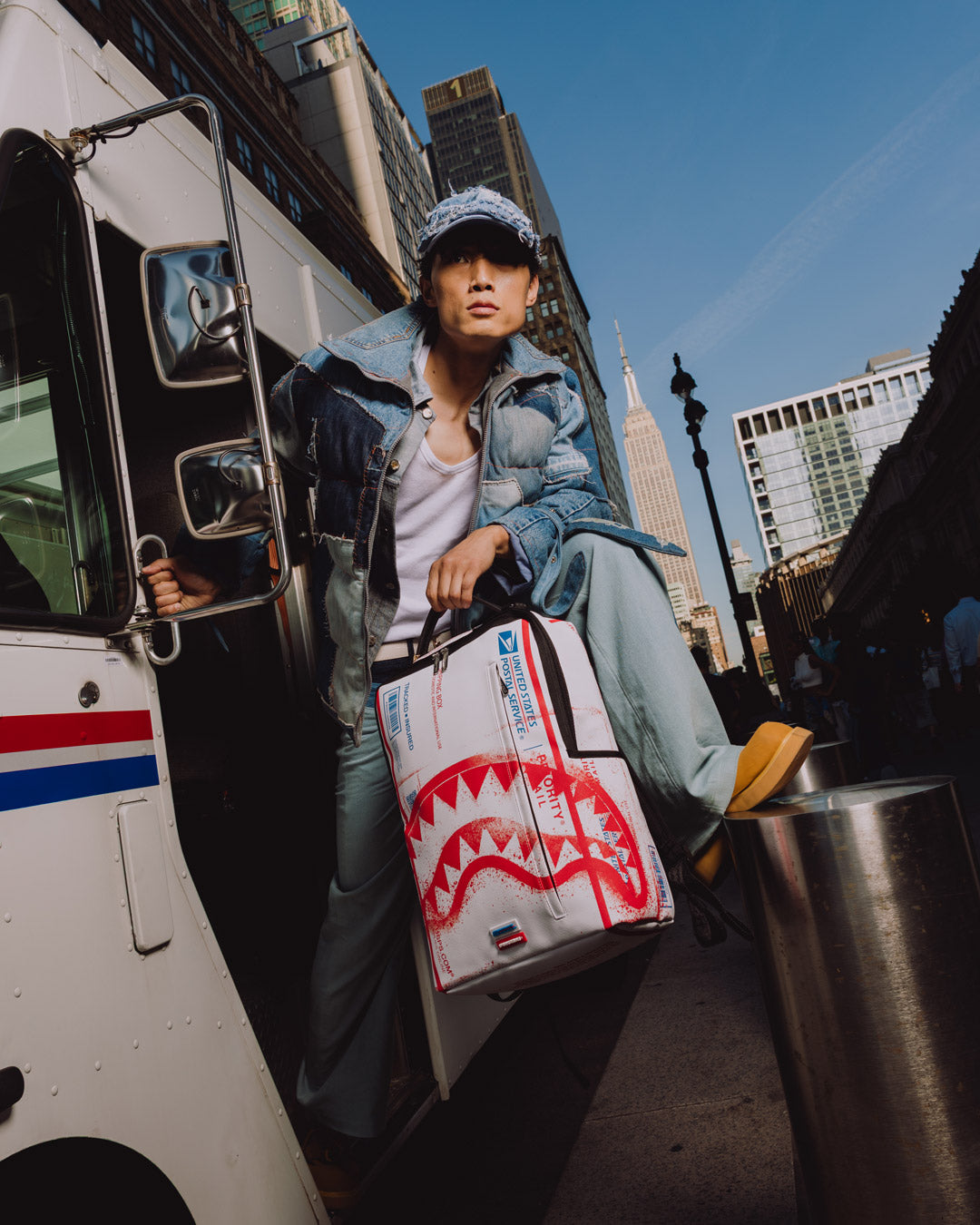USPS SHIPPING BOX BACKPACK - Image 8