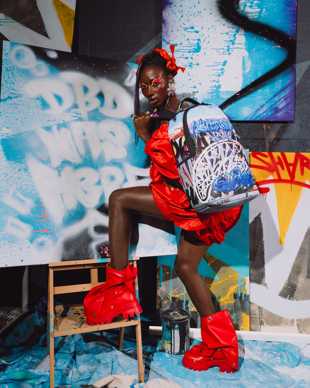 WYNWOOD WALLS COLLAB MURAL MUSEUM BACKPACK - Image 6