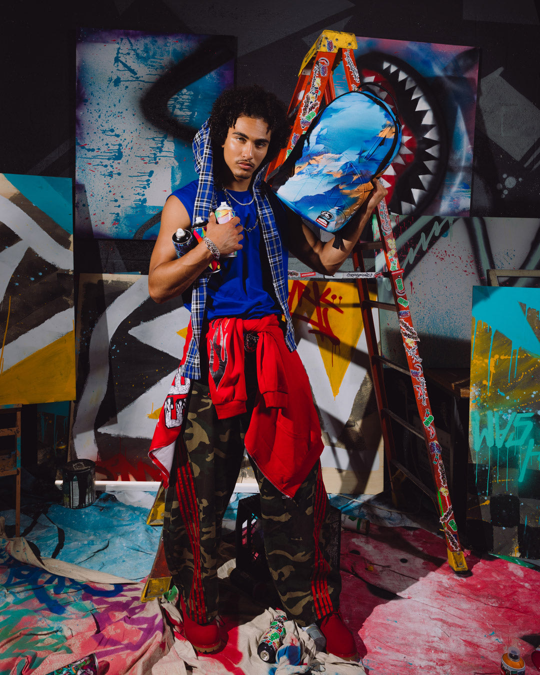 WYNWOOD WALLS COLLAB DIGITAL DOES JULY BACKPACK - Image 4
