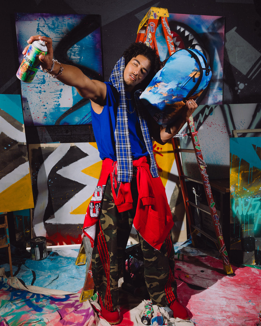 WYNWOOD WALLS COLLAB DIGITAL DOES JULY BACKPACK - Image 6