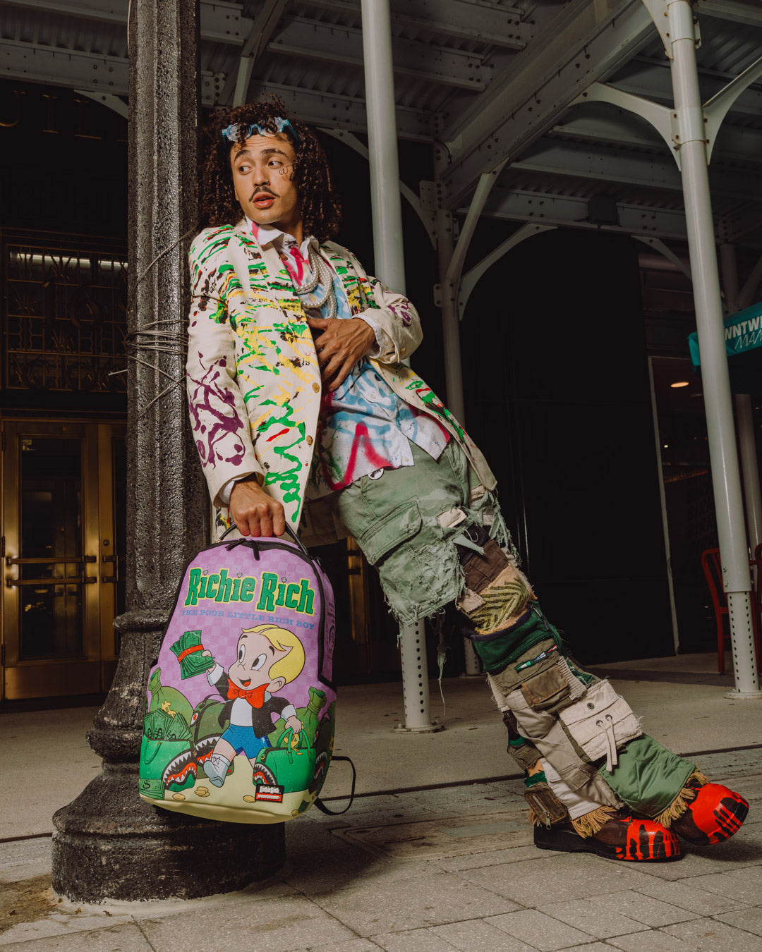 RICHIE RICH SPRAYGROUND COLLECTION BACKPACK - Image 2