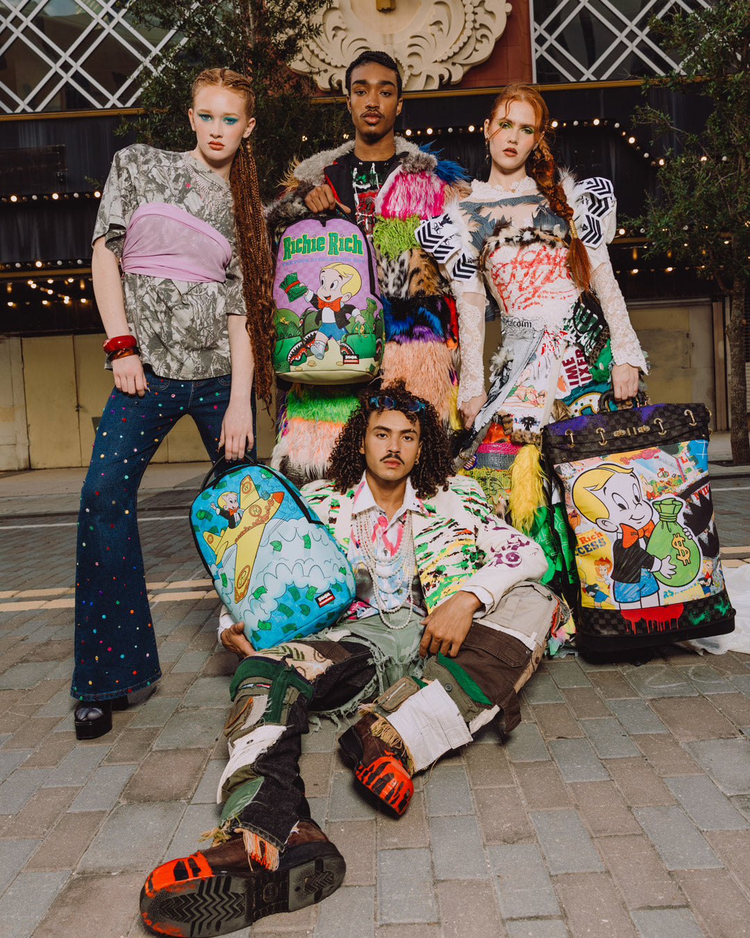 RICHIE RICH SPRAYGROUND COLLECTION BACKPACK - Image 4