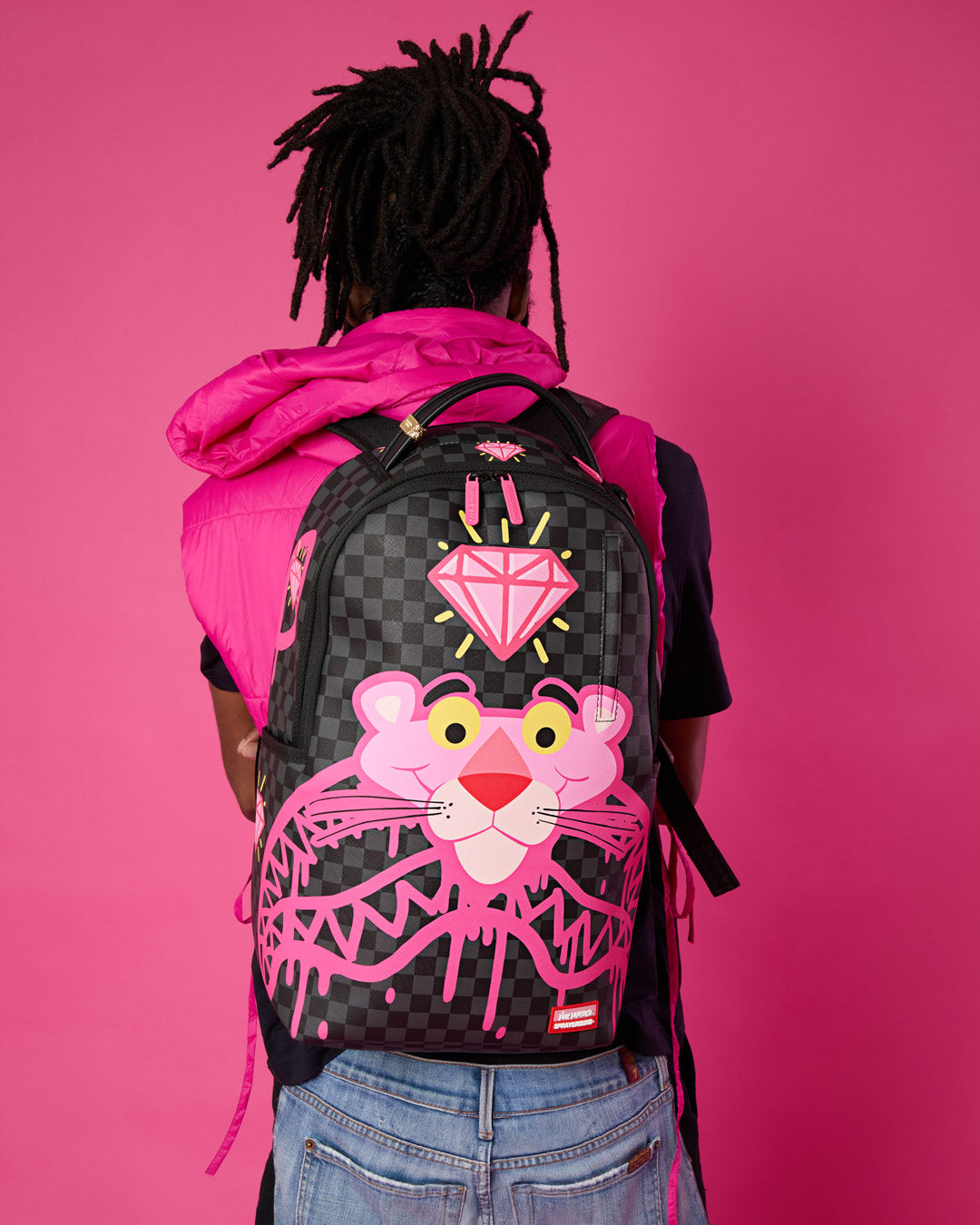 PINK PANTHER DIAMOND SHARK BACKPACK - Image 6