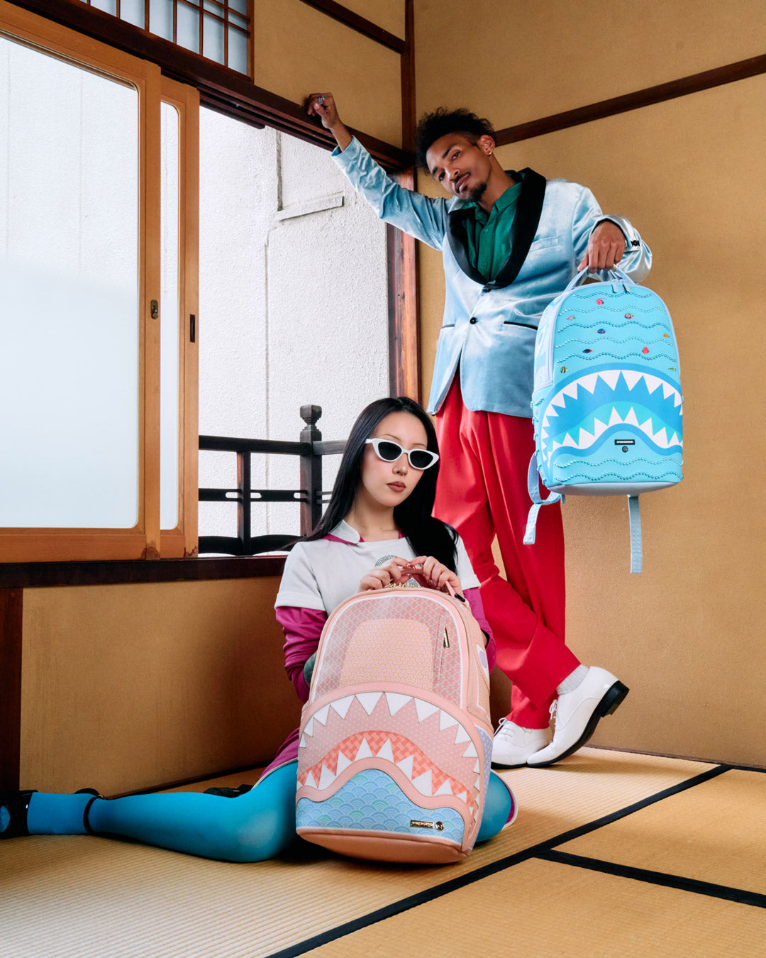 COLLABORATION HIROKO SAKAI TRADITION BACKPACK - Image 2