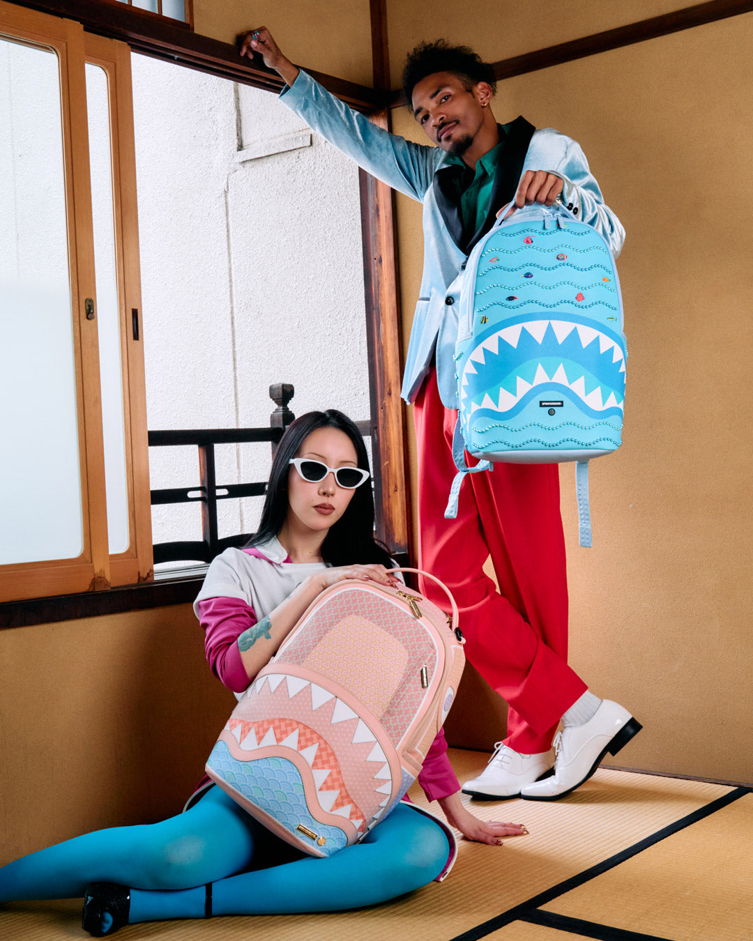 COLLABORATION HIROKO SAKAI TRADITION BACKPACK - Image 4