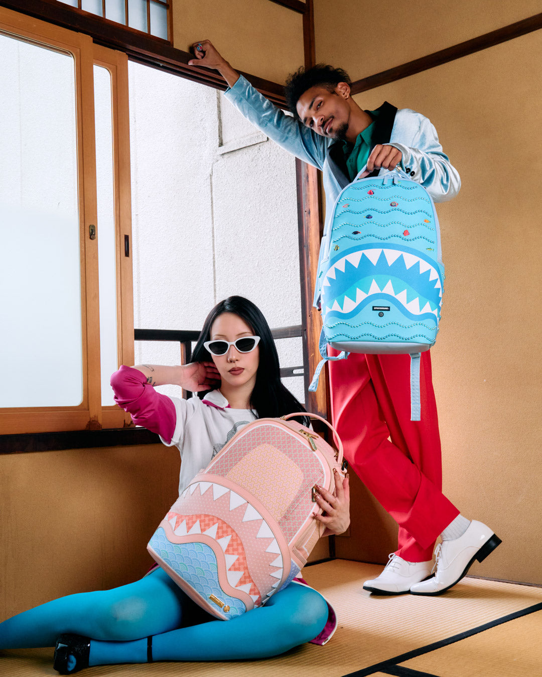COLLABORATION HIROKO SAKAI TRADITION BACKPACK - Image 6