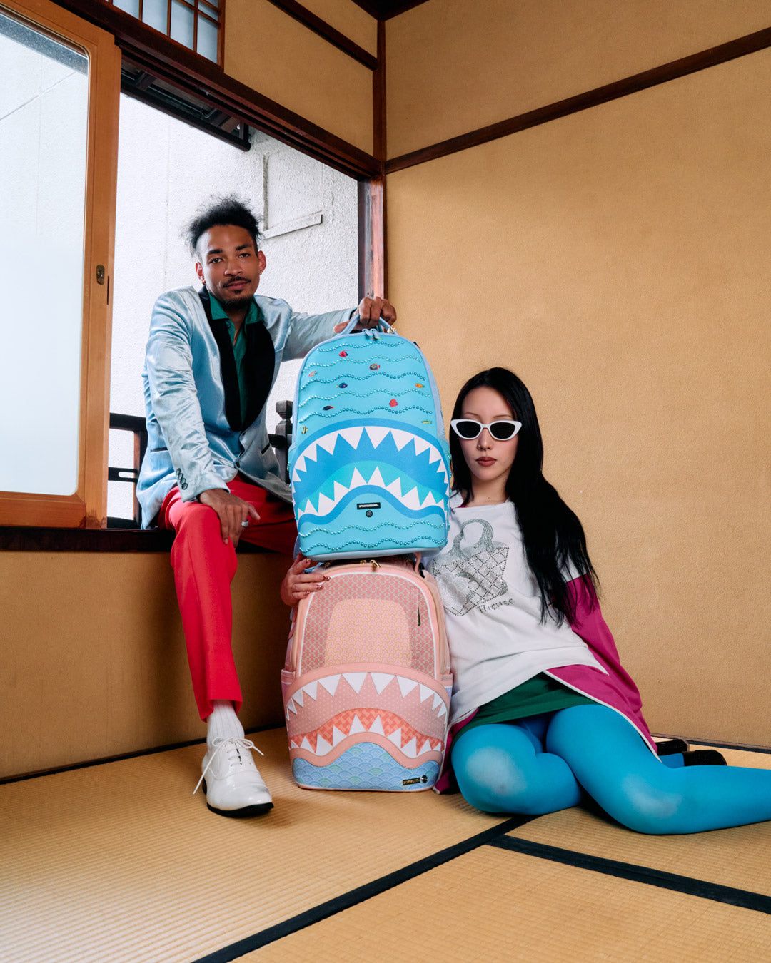 COLLABORATION HIROKO SAKAI TRADITION BACKPACK - Image 8