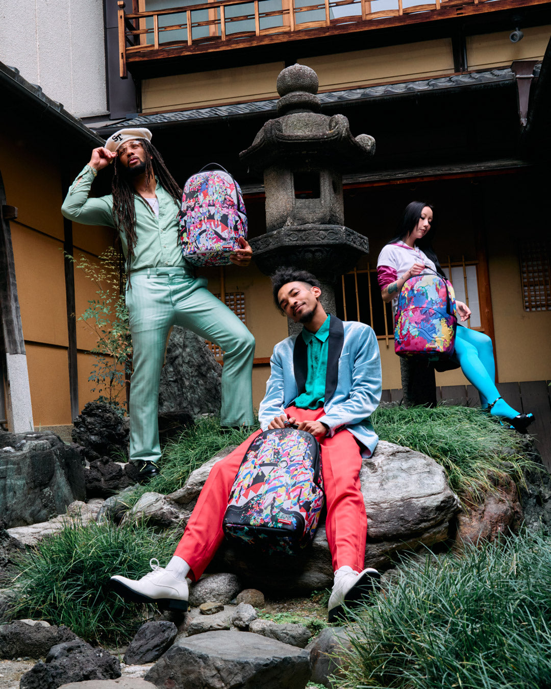 COLLABORTION HIDEKI SAIJO KAWAII CHAOS BACKPACK - Image 8