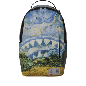 THE MET VAN GOGH WHEAT FIELD WITH CYPRESSES BACKPACK