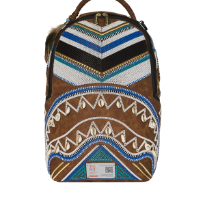 THE MET KUBA KINGDOM HEADDRESS BACKPACK