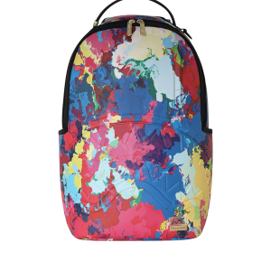 COLLABORATION HIDEKI SAIJO ABSTRACT FLOW BACKPACK