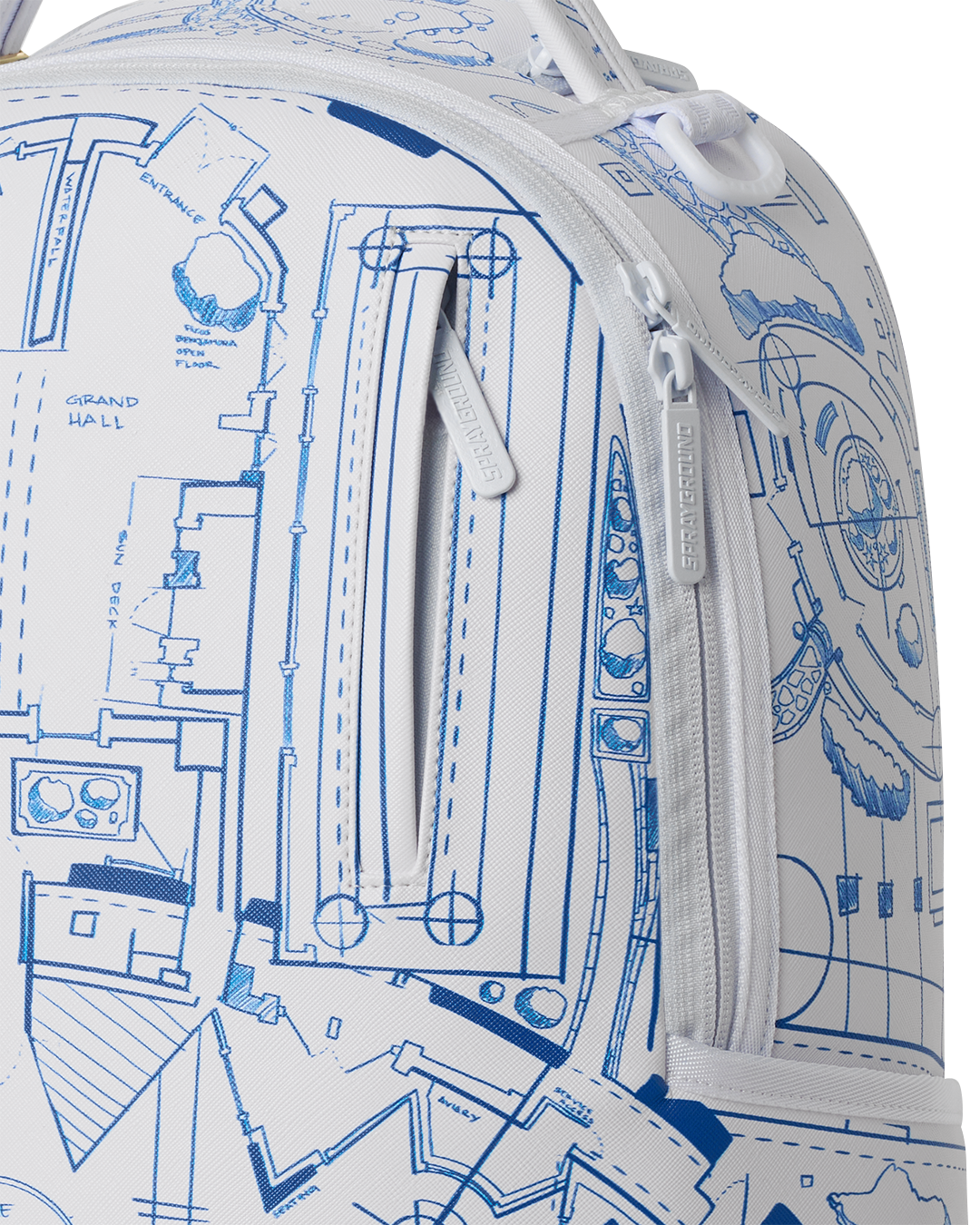 FRANK LLOYD WRIGHT COLLAB ARCHITECTURAL DRAWING BACKPACK - Image 12