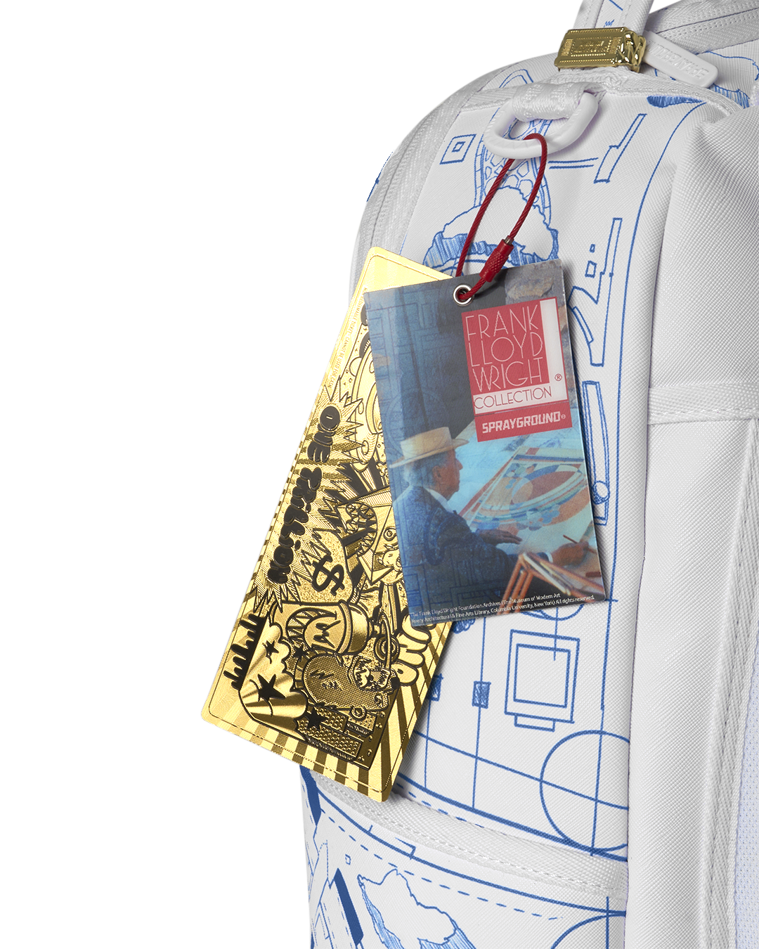 FRANK LLOYD WRIGHT COLLAB ARCHITECTURAL DRAWING BACKPACK - Image 15