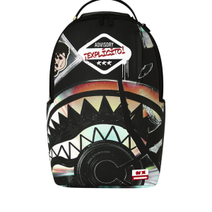JON Z BURNED DISC BACKPACK