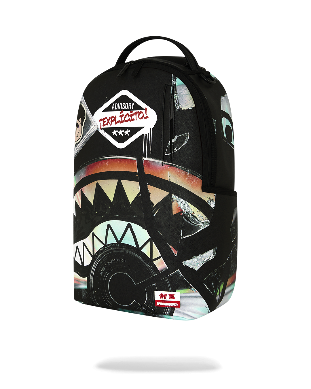 JON Z BURNED DISC BACKPACK - Image 5