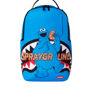 SESAME STREET COOKIE MONSTER TAKE A BITE BACKPACK