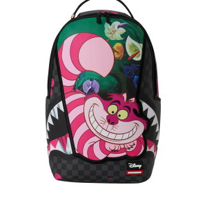 DISNEY ALICE IN WONDERLAND CHESHIRE CAT MAD SHARK  BACKPACK