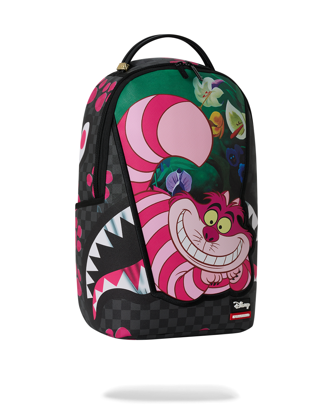 DISNEY ALICE IN WONDERLAND CHESHIRE CAT MAD SHARK BACKPACK - Image 2