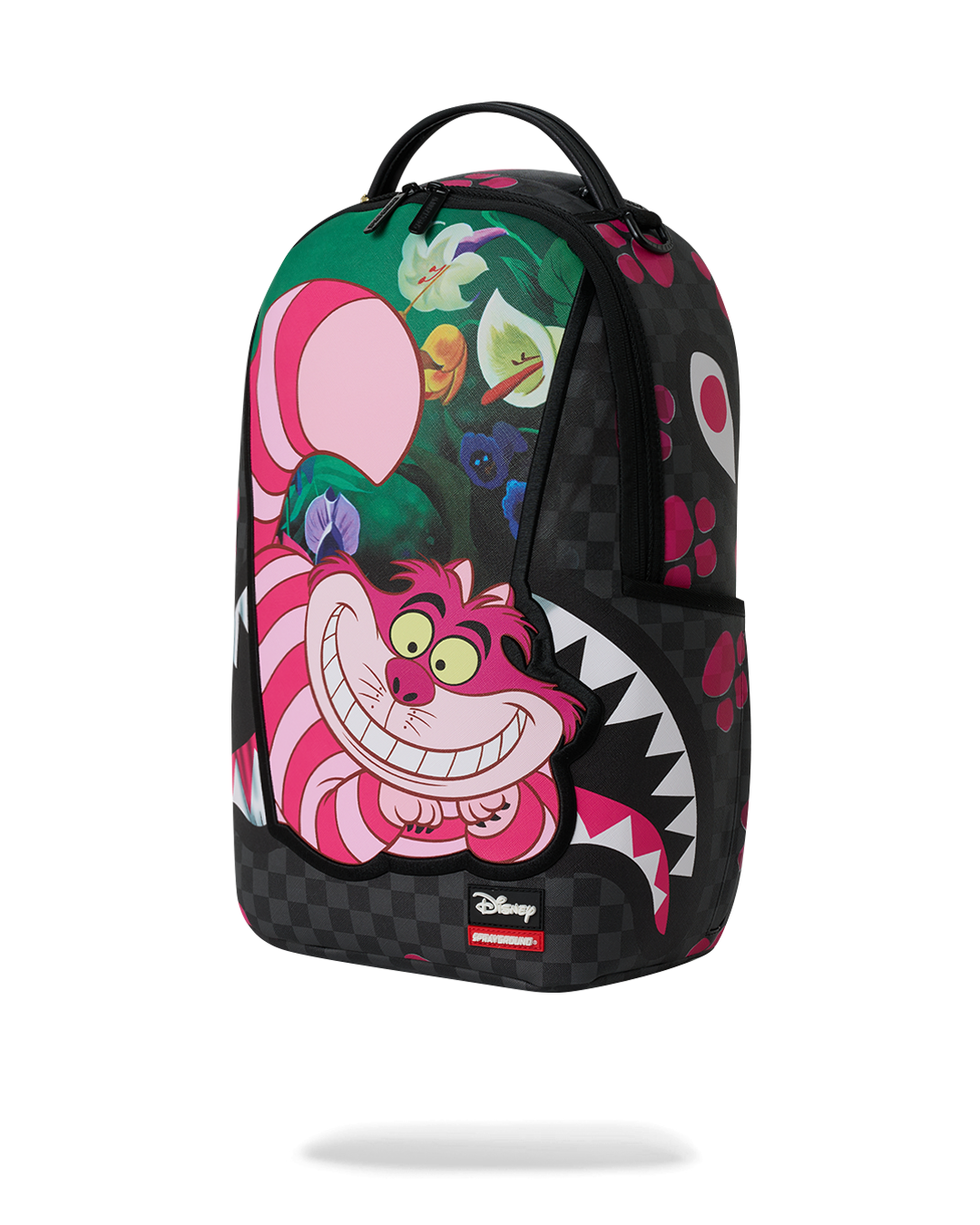 DISNEY ALICE IN WONDERLAND CHESHIRE CAT MAD SHARK BACKPACK - Image 5