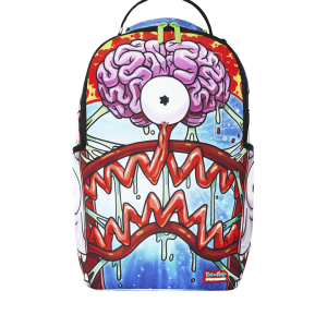 RICK AND MORTY SPLIT RICK HEAD GUTS BACKPACK