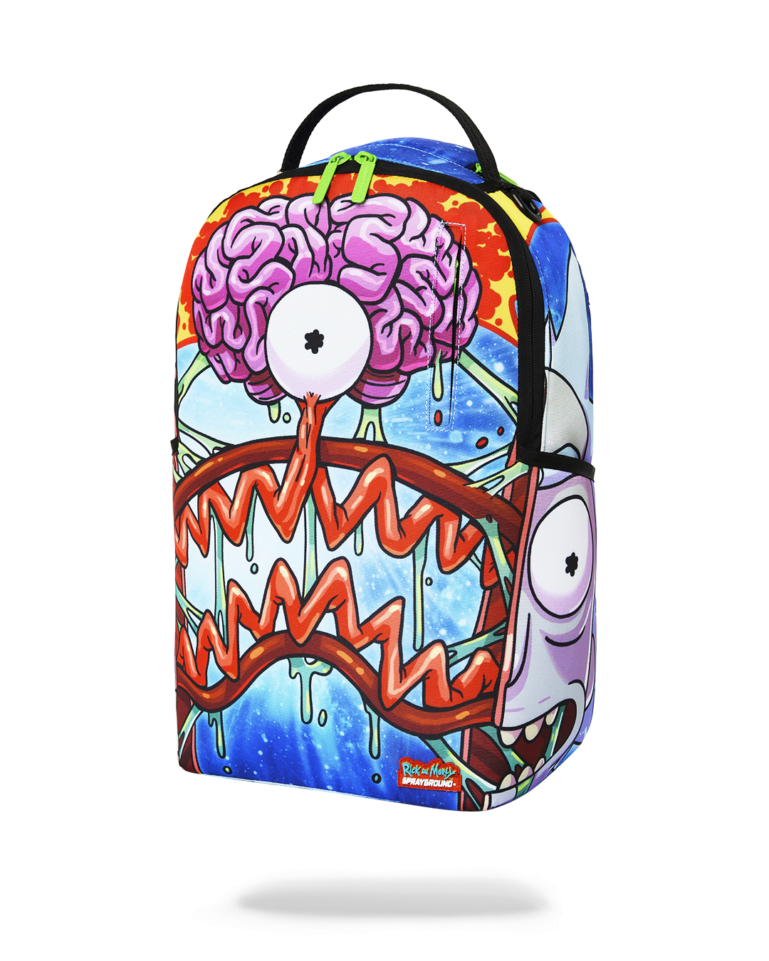 RICK AND MORTY SPLIT RICK HEAD GUTS BACKPACK - Image 5