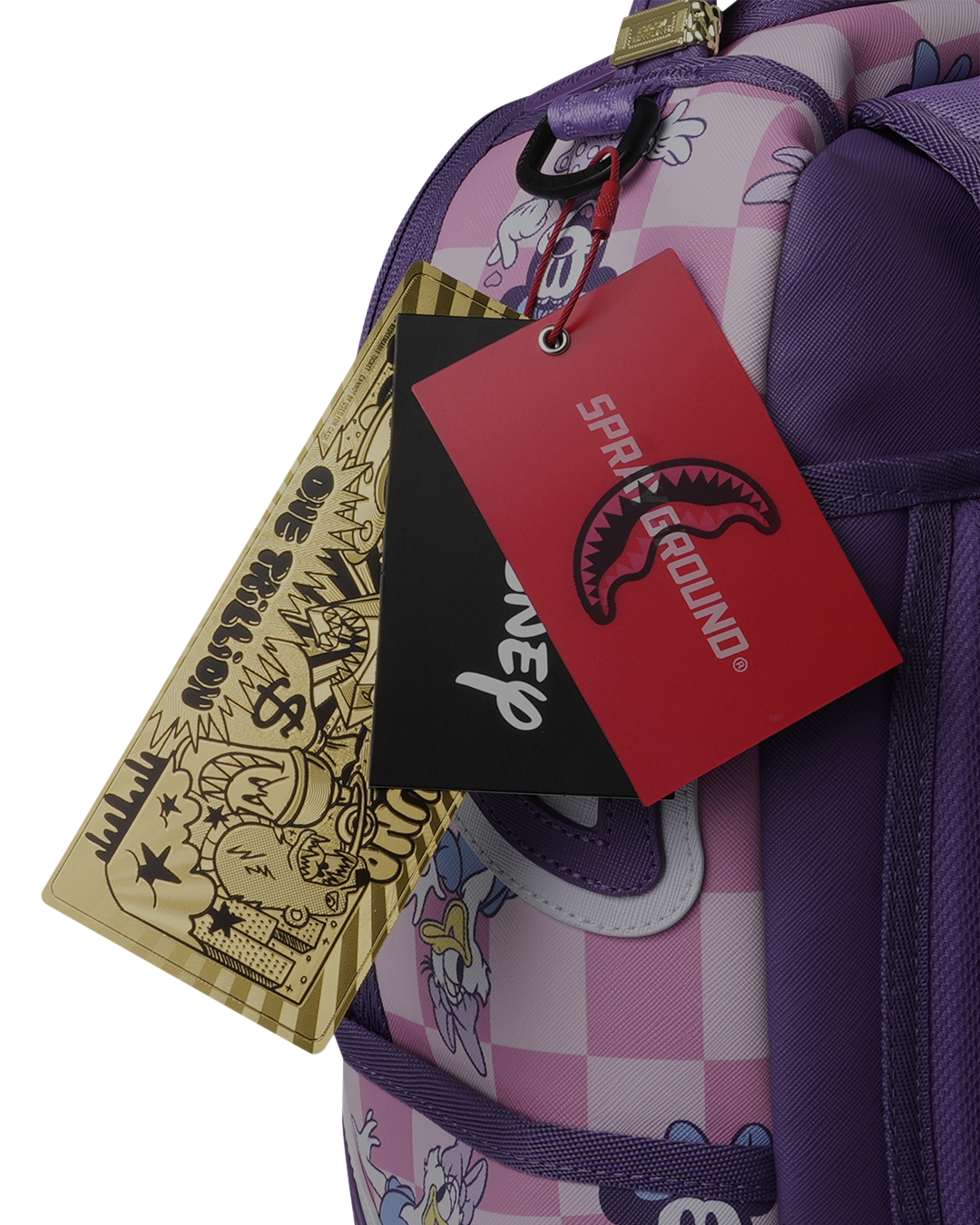 DISNEY MINNIE DAISY CHECK BACKPACK - Image 8