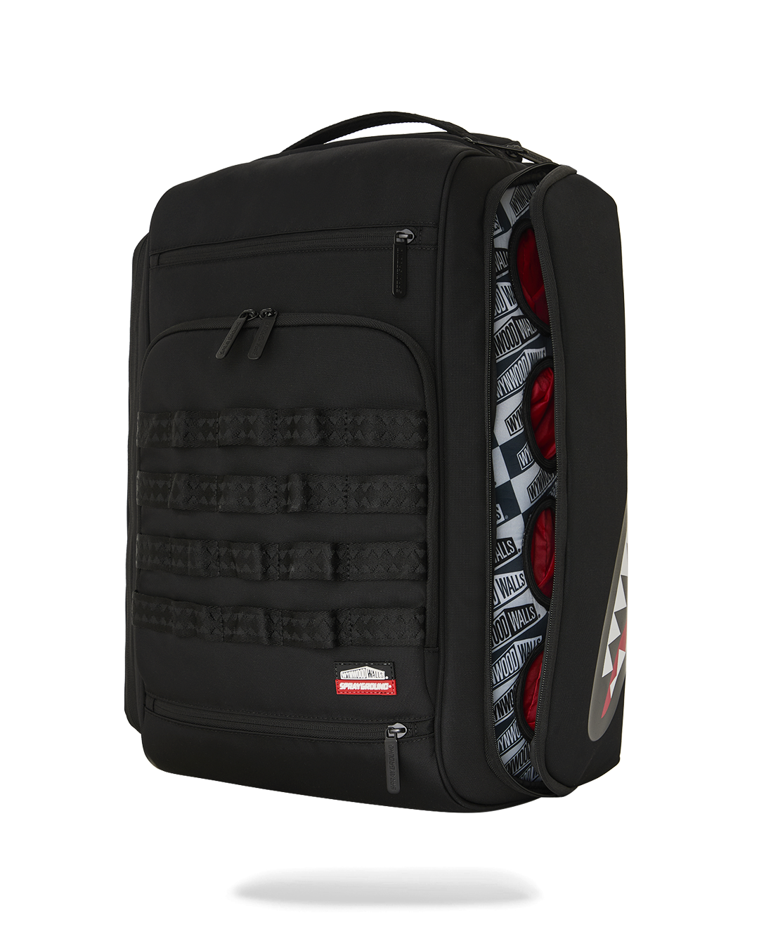 WYNWOOD WALLS COLLAB GRAFFITI UTILITY BACKPACK (8 CAN HOLDER) - Image 3