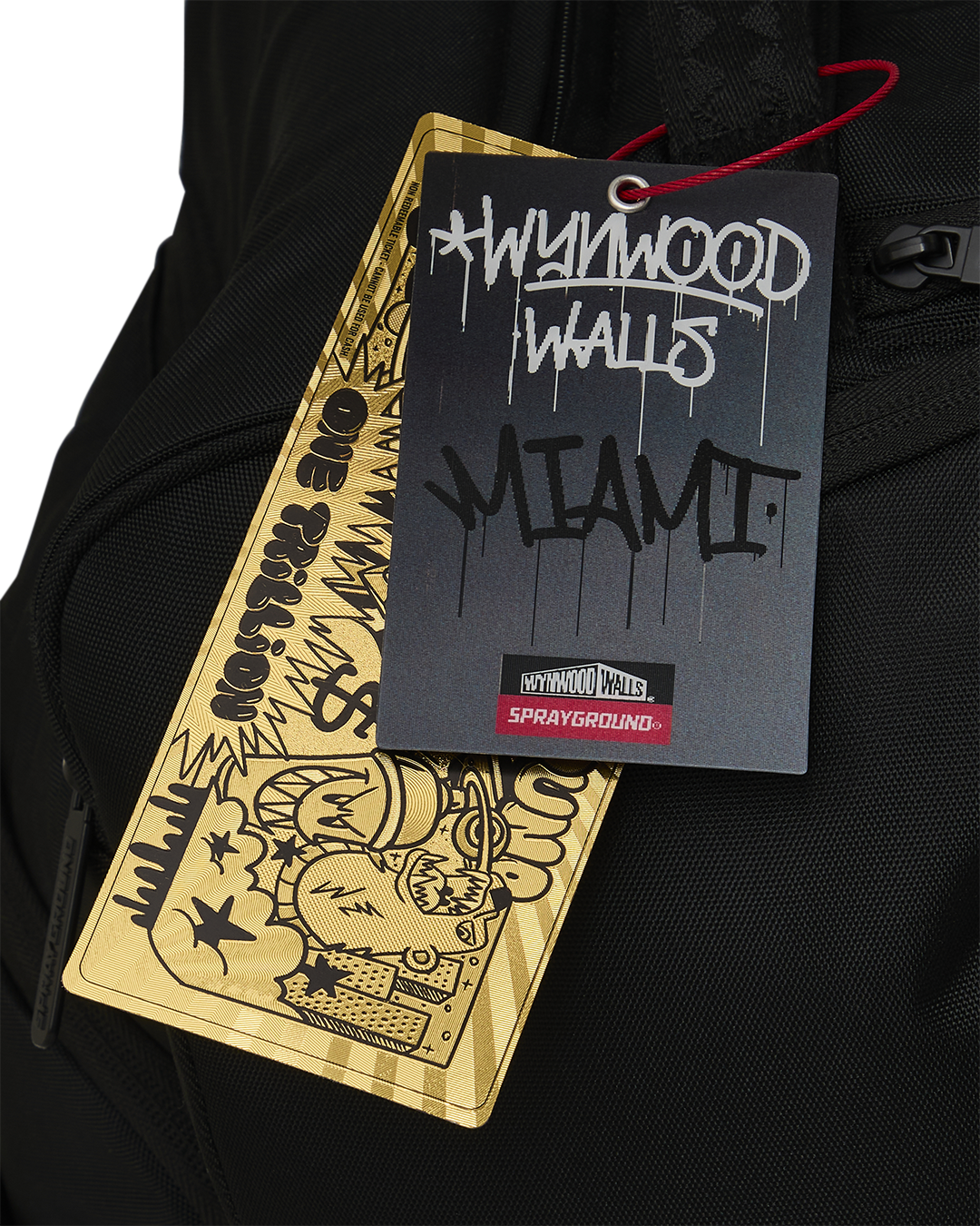 WYNWOOD WALLS COLLAB GRAFFITI UTILITY BACKPACK (8 CAN HOLDER) - Image 17