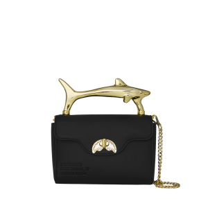 THE GOLDEN FANG SHARK HANDBAG