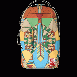 FRANK LLOYD WRIGHT COLLAB IMPERIAL MODULAR REMOVABLE BACKPACK