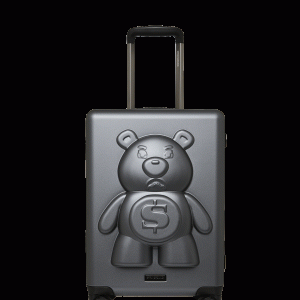 MONEYBEAR VAULT: HARDSHELL CARRY-ON LUGGAGE