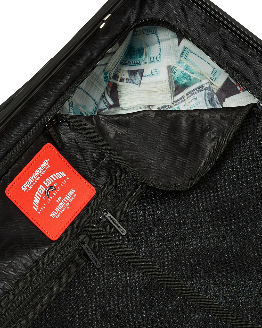 SHARKS IN PARIS GRIN & GRIND CARRY-ON LUGGAGE - Image 16
