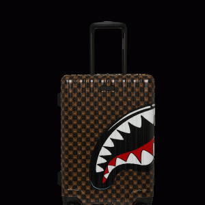 SHARKS IN PARIS GRIN & GRIND CARRY-ON LUGGAGE