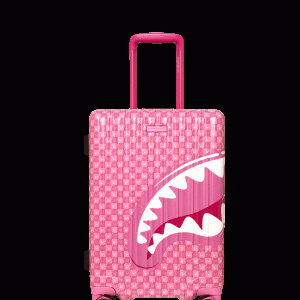SHINOBI SHARKS IN PARIS (PINK) CARRY-ON LUGGAGE
