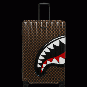 SHARKS IN PARIS GRIN & GRIND FULL-SIZE LUGGAGE