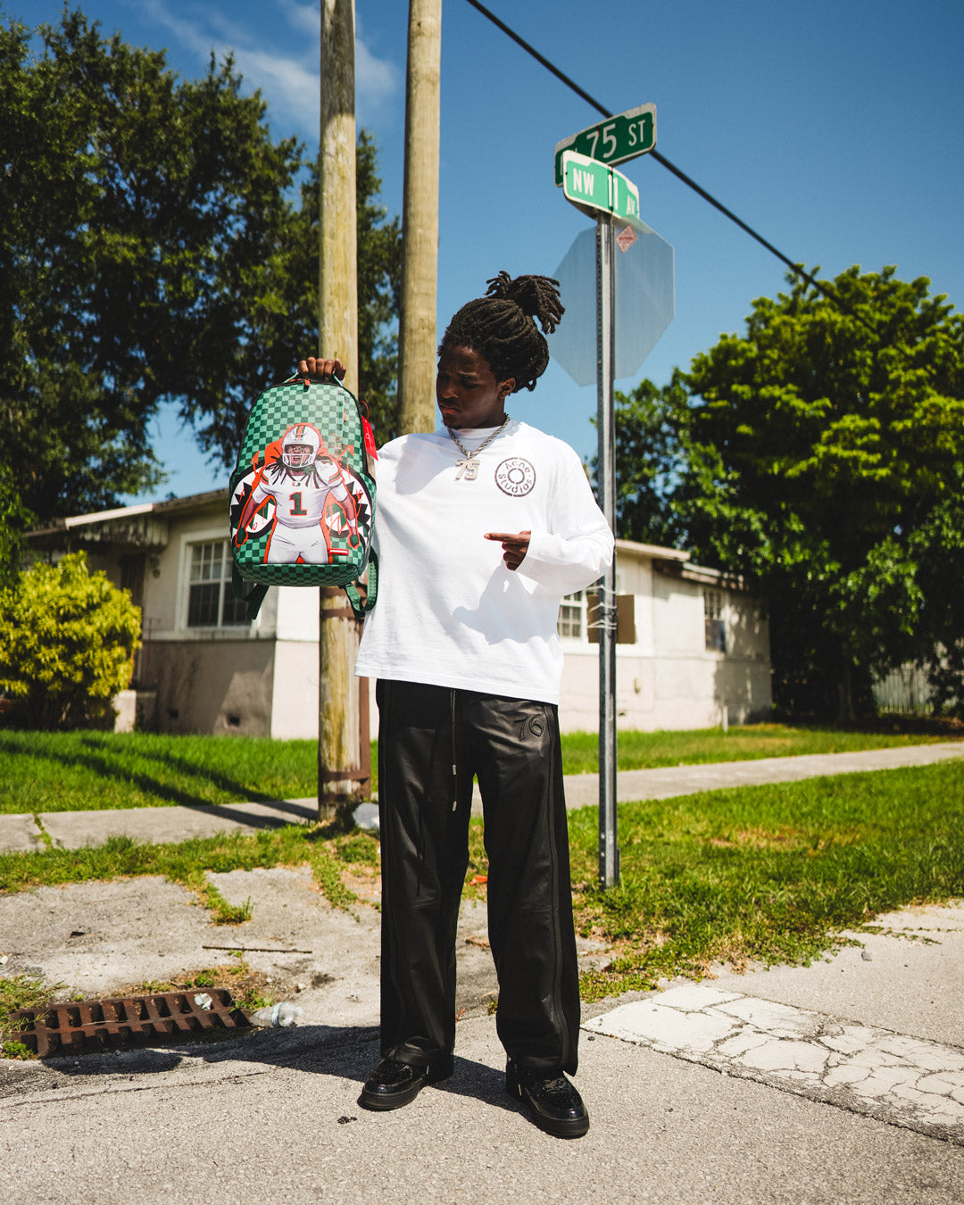 SPRAYGROUND X MALACHI TONEY BACKPACK - Image 6