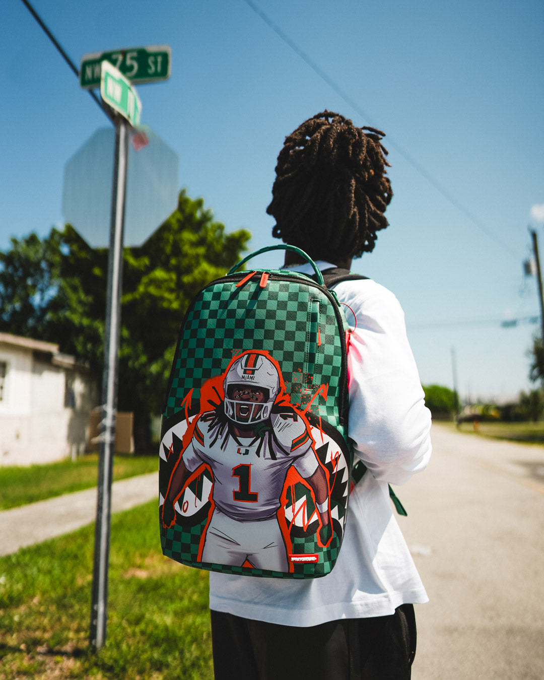 SPRAYGROUND X MALACHI TONEY BACKPACK - Image 4