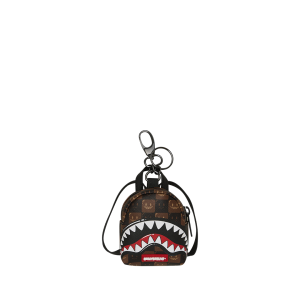 SHARKS IN PARIS GRIN & GRIND BACKPACK KEYCHAIN