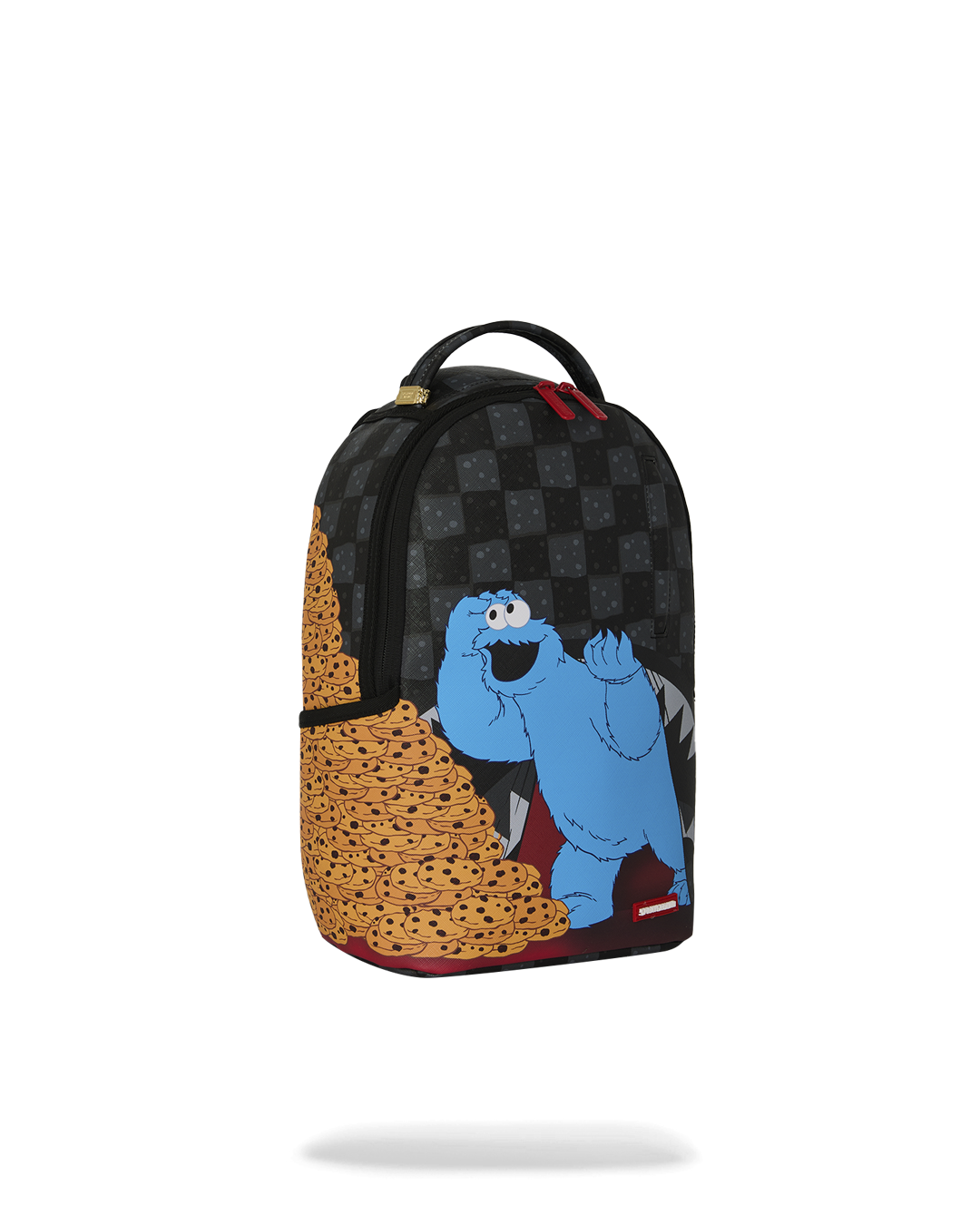 SESAME STREET COOKIE MONSTER STACK EM HIGH MINI DLX BACKPACK - Image 2