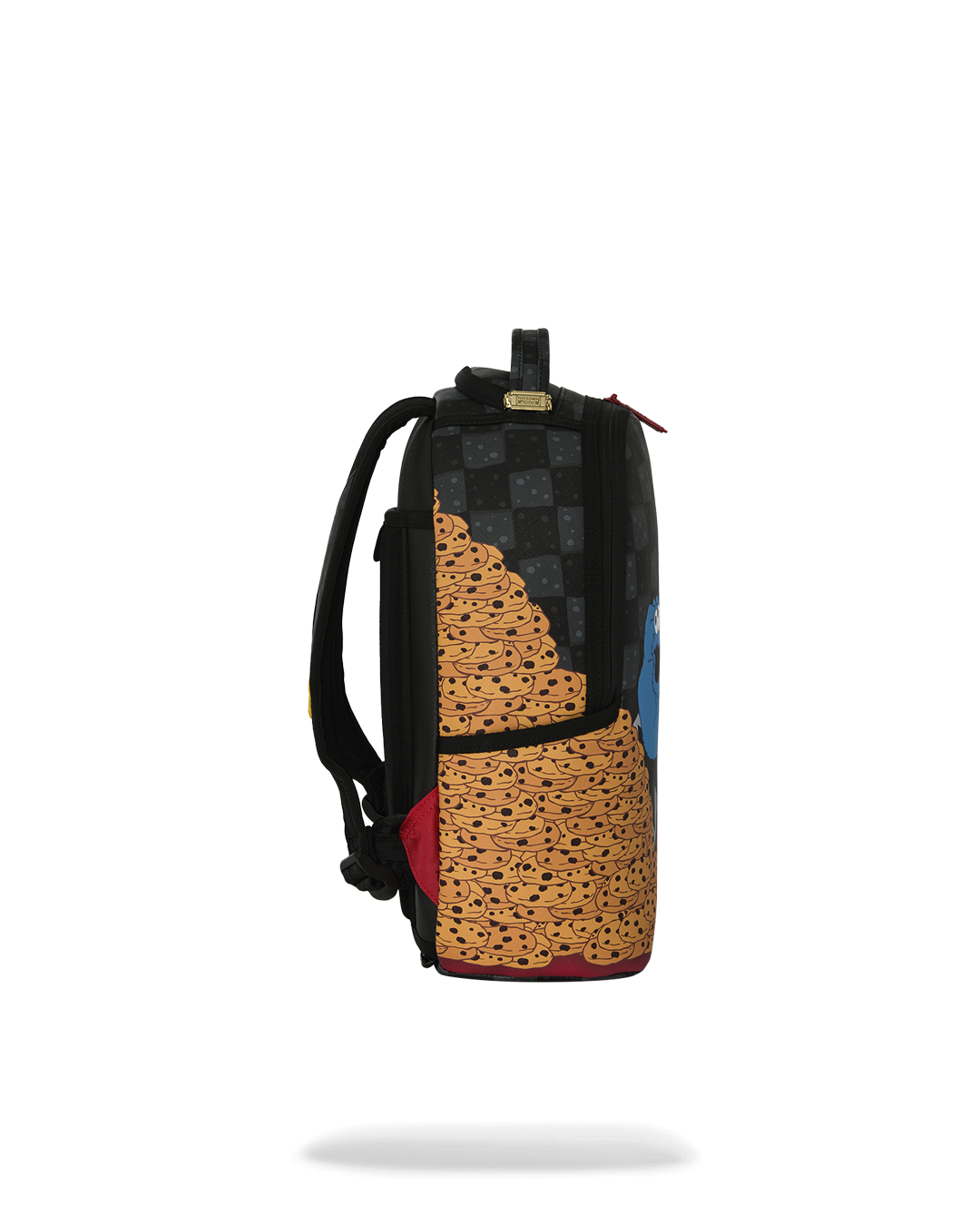 SESAME STREET COOKIE MONSTER STACK EM HIGH MINI DLX BACKPACK - Image 3