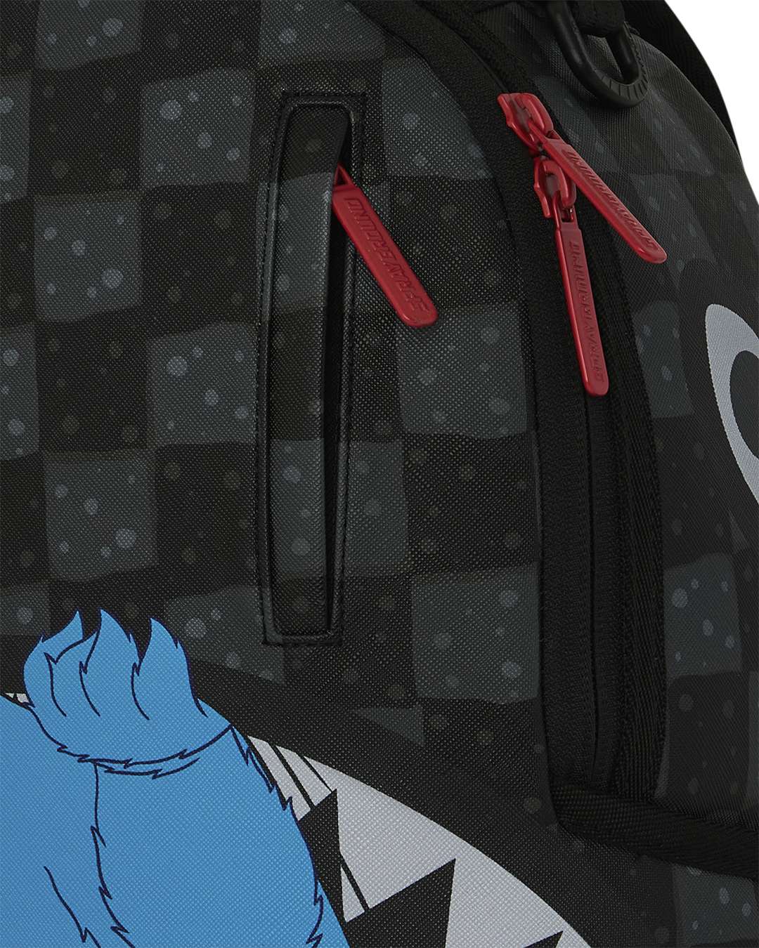 SESAME STREET COOKIE MONSTER STACK EM HIGH MINI DLX BACKPACK - Image 6