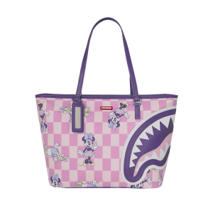 DISNEY MINNIE DAISY CHECK TOTE