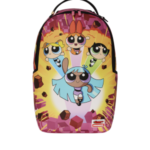 POWERPUFF BUSTIN THRU DLXSV BACKPACK