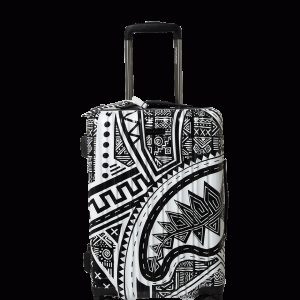 A.I. AFRICAN INTELLIGENCE THE SKYHAWK CARRY-ON LUGGAGE - SANDFLOWER COLLAB