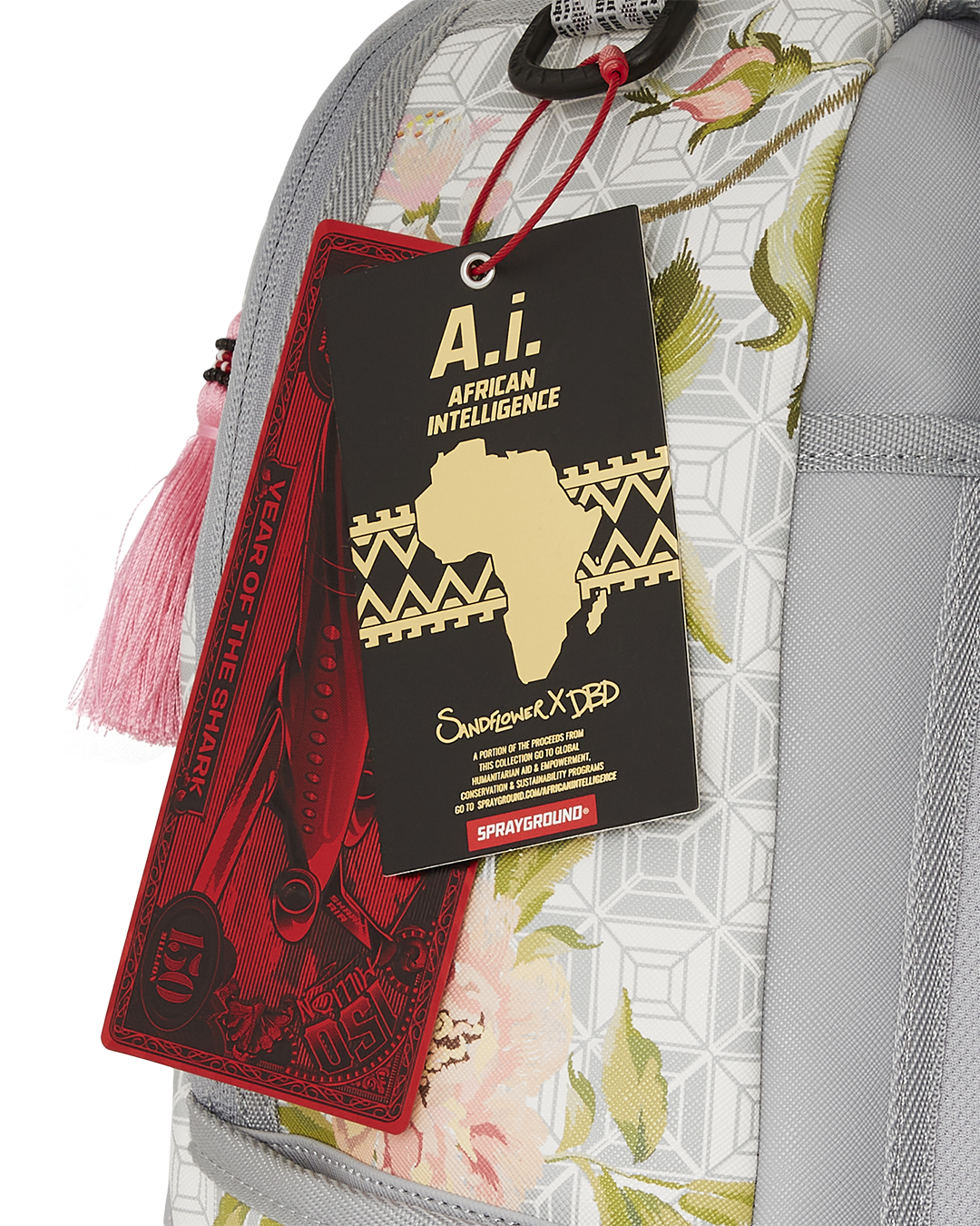 A.I. AFRICAN INTELLIGENCE ELEGANT ENERGY BACKPACK - SANDFLOWER COLLAB - Image 14